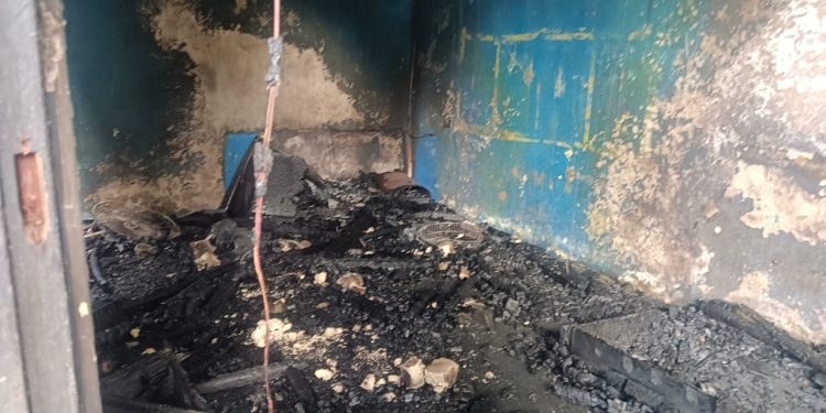 Satu Unit Rumah Subsidi di Jayapura Terbakar
