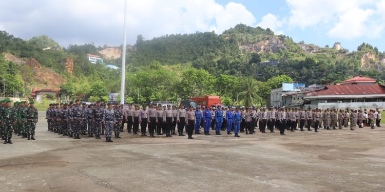 Polresta Jayapura Siagakan Personel Hadapi Bencana