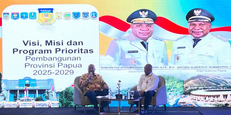 Wagub Paparkan Visi Misi Lima Tahun ke Depan di Hadapan Pengusaha Papua