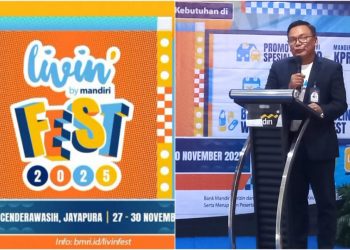 Mandiri Livin Fest 2025, Perluas Peluang Usaha bagi Masyarakat Papua