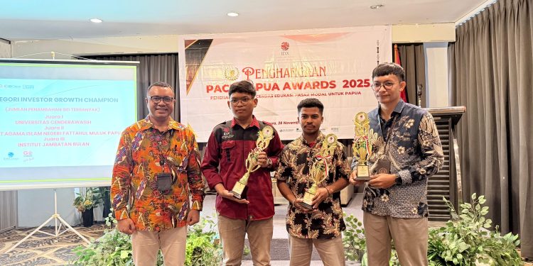 BEI Apresiasi Kiprah Galeri Investasi di Papua