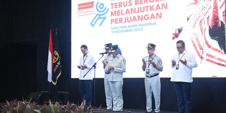 Jasa Raharja Teladani Semangat Kepahlawanan
