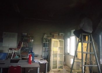 Ruang Manajemen RS Rameela Jayapura Nyaris Terbakar