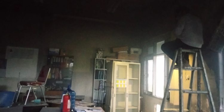 Ruang Manajemen RS Rameela Jayapura Nyaris Terbakar