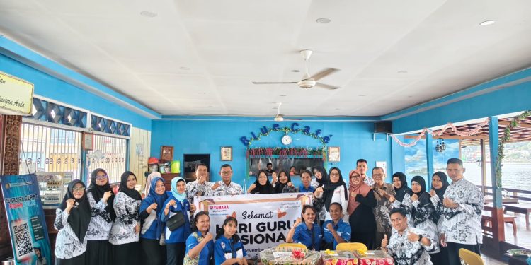 Sambut Hari Guru, Yamaha Jayapura Berikan Apresiasi ke Para Pendidik