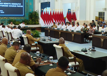 Presiden ke Kepala Daerah se Papua : Jangan Jalan-jalan ke Luar Negeri Gunakan Dana Otsus