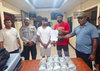 ‎Polisi Gagalkan Peredaran Ganja 3,9 Kilogram di Jayapura