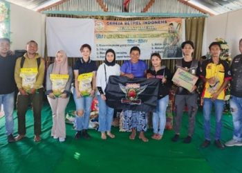 Komunitas Honda Jayapura Rayakan Natal dengan Aksi Sosial