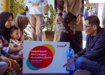 Indosat Hadir di Tengah Korban Terdampak Bencana di Sumatera
