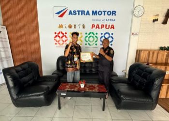 Ini Alasan LVRI Beri Apresiasi Astra Motor Papua