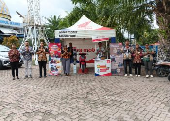 Astra Motor Manokwari Lebih dengan Masyarakat Lewat Roadshow Safari Jumat