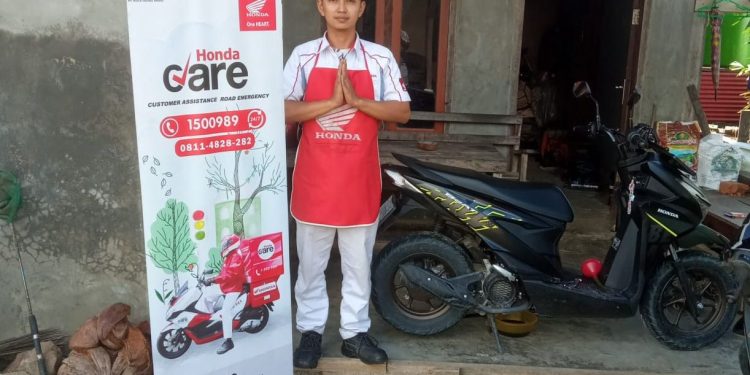 Honda Papua Hadirkan Servis Motor Langsung ke Rumah Konsumen