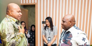 Gubernur Papua Audiensi dengan Menteri HAM, Ini yang Dibahas