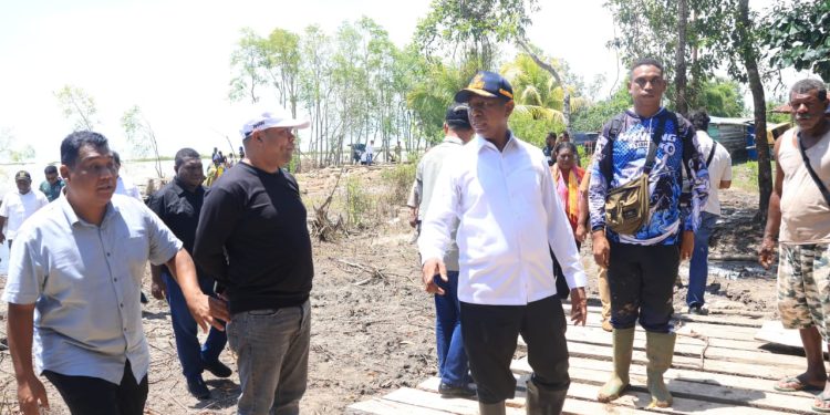 Pemerintah Papua Selatan Lakukan Ini Pasca Jalan Penghubung Antarkampung Putus
