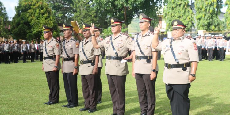 Tiga Kapolsek di Jayapura Resmi Berganti