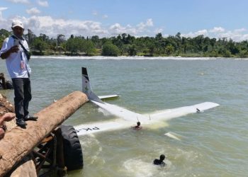 Pesawat Smart Air Jatuh di Perairan Nabire