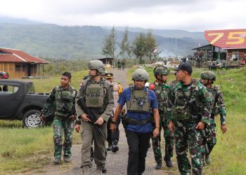 Satgas Operasi Damai Cartenz Perkuat Sinergi TNI-Polri di Papua