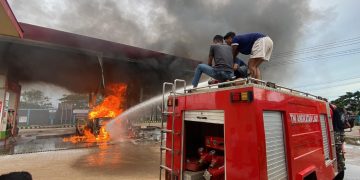 Kronologi SPBU Mini di Merauke Dilahap Api