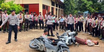 Satlantas Polresta Berikan Sosialisasi Berlalu Lintas kepada Saka Bhayangkara