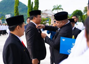 Empat ASN di Papua Terima Satyalancana Karya Satya di Peringatan HAB ke-80