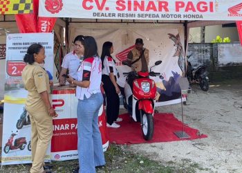 Antre Dukcapil Jadi Lebih Produktif dengan Roadshow Honda di Biak