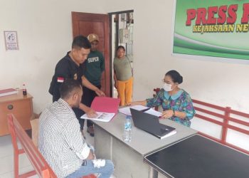 Kasus Persetubuhan Anak, Tersangka BFS Resmi Dilimpahkan ke Kejari Jayapura