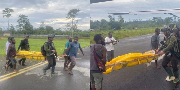 Dua Jenazah Pilot Smart Air Dievakuasi ke Timika