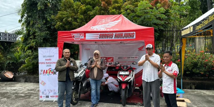 Apresiasi Insan Pers, Astra Motor Papua Berlakukan Service Gratis