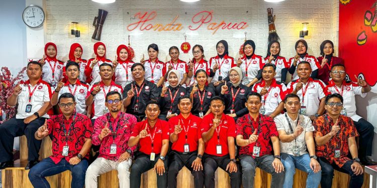 Kontes Layanan Honda 2026, Astra Motor Papua Uji Kompetensi Insan Dealer