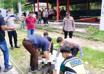 Seorang Pria Ditemukan Meninggal Dunia di Depan Halte Bus Waena