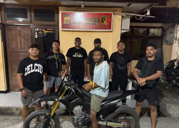Polisi Amankan Pelaku Penadah Curanmor di Jayapura
