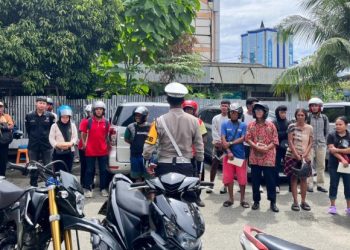 42 Pengendara Terjaring Razia dalam Operasi Keselamatan Cartenz