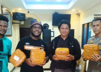 ‎Polisi Gagalkan Penyelundupan 6 Kg Ganja di Pelabuhan Jayapura