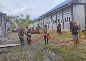 Empat Terduga Pelaku Pembakar Sekolah di Yahukimo Dibekuk