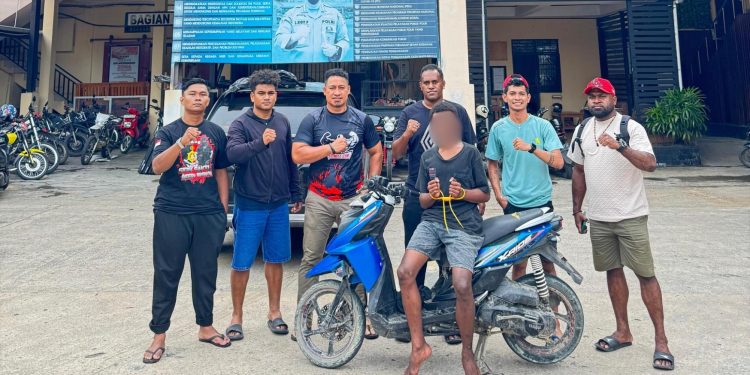 Remaja 17 Tahun Diciduk Kasus Curanmor di Jayapura