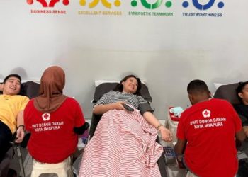 Astra Motor Papua Rayakan Valentine Lewat Aksi Donor Darah