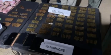 561 Butir Amunisi Diamankan dari Markas DPO KKB di Nabire