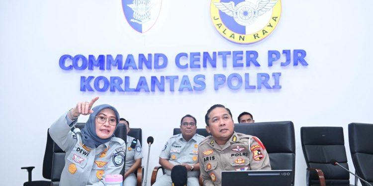 Jasa Raharja dan Korlantas Polri Pastikan Kesiapan Arus Balik Idulfitri