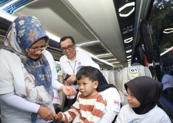 Mudik Bareng Telkom 2026, Ribuan Peserta Diberangkatkan
