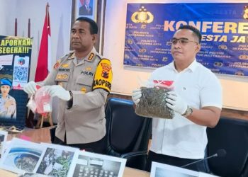 Polisi Gagalkan Peredaran Ganja di Perbatasan RI-PNG