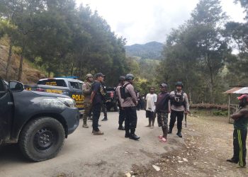 Polisi Perkuat Keamanan Lewat Patroli Dialogis di Lanny Jaya