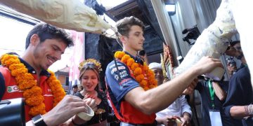 Joan Mir dan Luca Marini Sapa Bikers Honda di Bali