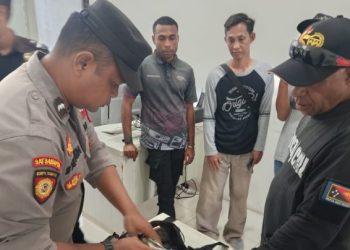 ‎Amunisi Terdeteksi X Ray, Pelintas Batas Diamankan di Skouw