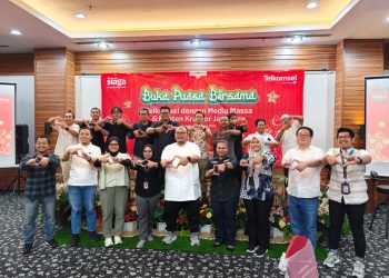 Telkomsel Pererat Silaturahmi dengan Media Massa dan Konten Kreator Papua