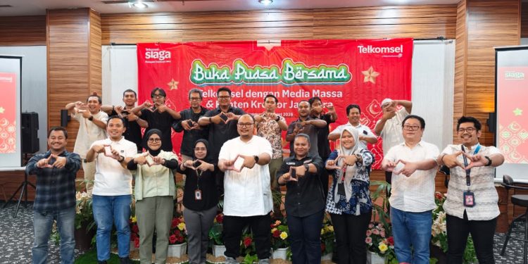 Telkomsel Pererat Silaturahmi dengan Media Massa dan Konten Kreator Papua