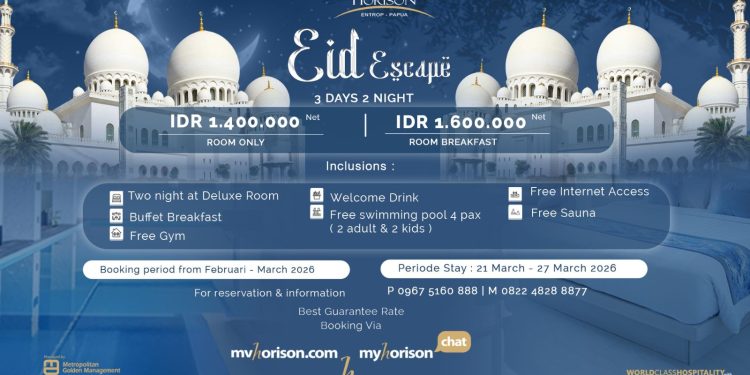 Horison Ultima Entrop Tawarkan Paket Menginap Spesial Lebaran