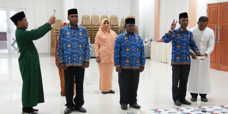 Pelantikan Pejabat Kemenag Papua, Fokus Penguatan Kinerja dan Data