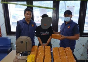 Kurir Ganja 7 Kilogram Ditangkap Saat Akan Naik Pesawat Tujuan Biak