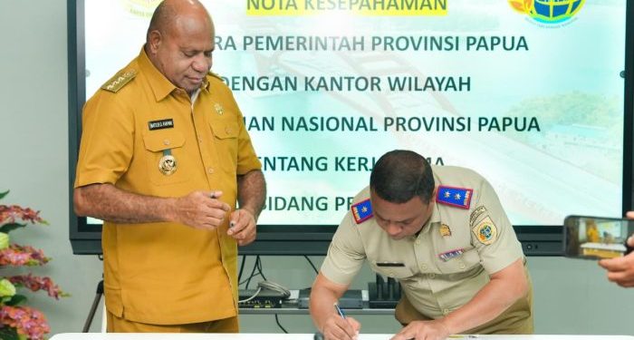 Pemerintah Papua Gandeng BPN Percepat Penataan Aset dan Legalitas Tanah