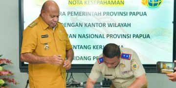 Pemerintah Papua Gandeng BPN Percepat Penataan Aset dan Legalitas Tanah